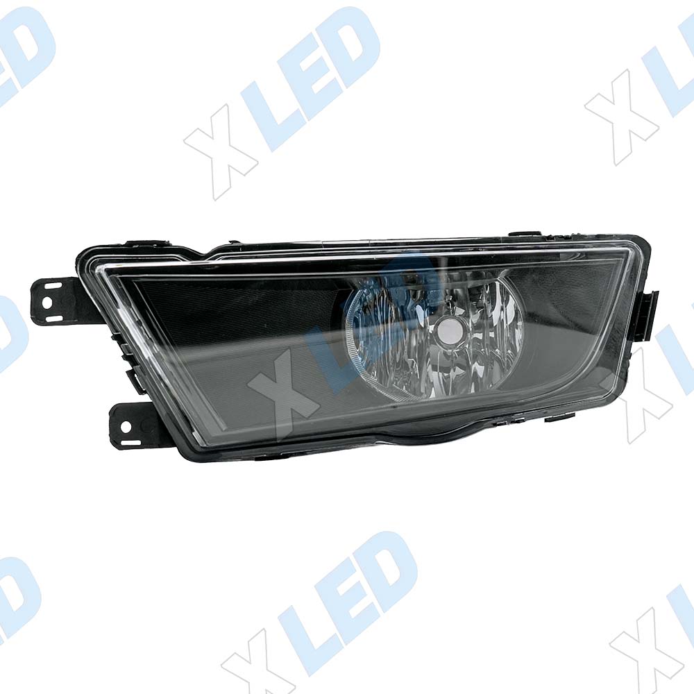 Фара противотуманная Skoda Octavia A7 (2013-2016) галоген Black (левая)