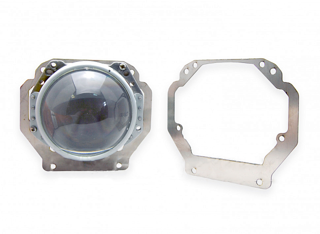 Переходные рамки Toyota Land Cruiser 200 series (2015-2020) с LED на H3/3R/5R