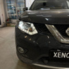 Nissan X-Trail Замена штатных линз на Bi-LED