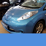 Nissan Leaf Установка Би-диодных линз