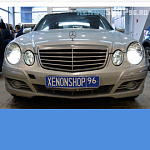 Замена линз на би-ксеноновые линзы Hella 3 оригинал на Mercedes E-class 2007