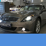 Замена линз на Би-ксеноновые Hella 3 | Infiniti G37