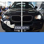 Полировка и Герметизация фар BMW X5 E70