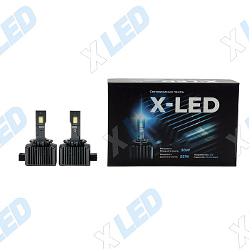 Комплект светодиодных ламп D1S X-LED 5500K 12V