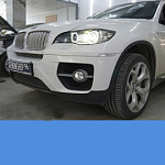 Замена линз на би-ксеноновые Hella 3/BMW X6 2008 год