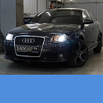 Audi A3 | Установка Би-ксеноновых линз Hellla 3