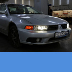 Замена линз на Би-ксеноновые Hella 3 | Mitsubishi Galant