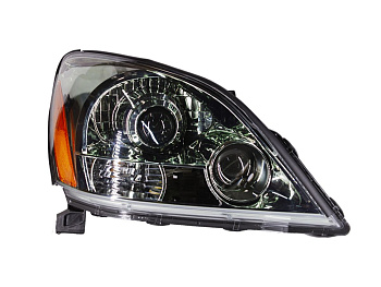 Фара Lexus GX470 (2002-2009) галоген (правая) без электрокорректора