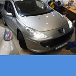 полировка фар Peugeot 307