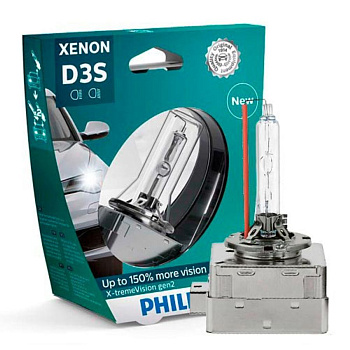 Ксеноновая лампа D3S Philips X-treme Vision 42403XV2S1 (4800К)