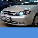 Установка Би-ксеновых линз Hella 3/Chevrolet Lacceti