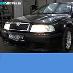 Установка Би-ксеноновых линз Hella 3 | Skoda Octavia 2010 год