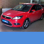 Ford Focus 2 2009 год установка ангельских глазок