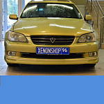 Установка би-ксеноновых линз Hella 3R - Toyota Altezza
