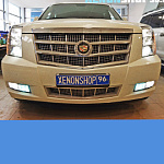 Замена линз на линзы Hella 3 | Cadillac Escalade