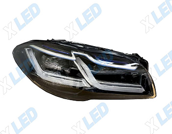 Фара BMW 5 F10 (2009-2013) LED тюнинг (правая) с электрокорректором