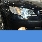 Subaru Outback - замена линз