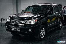 Lexus LX установка линз
