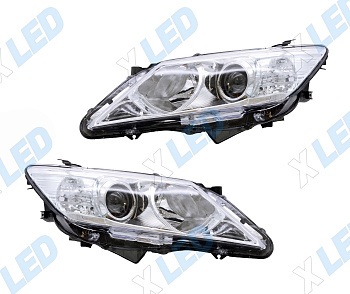 Комплект фар Toyota Camry XV50 (2011-2014) с bi-led линзами Х4 X-LED