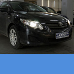 Установка Би-ксеноновых линз KOITO Q5 | Toyota Corolla E140/150