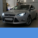 Ford Focus 3 - Установка Би-ксеноновых линз Hella 3