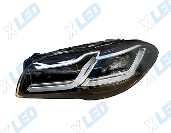 Фара BMW 5 F10 (2009-2013) LED тюнинг (левая) с электрокорректором