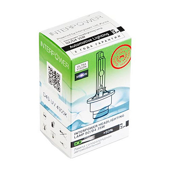 Ксеноновая лампа D4S Interpower Ultra Vision (4300К)