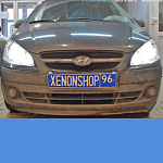 Установка би-ксеноновых линз Hella и ДХО ProBright Proxima в Getz 2007 г