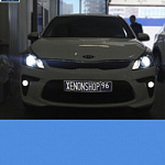 Kia Rio Установка Дхо/Установка линз