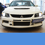 Замена линз на би-ксеноновые Hella 3R+ на Lancer Evolution IX