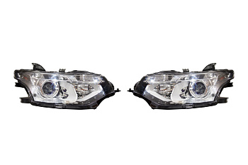 Комплект фар Mitsubishi Outlander (2014-2015) с bi-led линзами ХV3 Pro X-LED