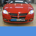 Dodge Stratus Coup 2004 г. Установка линз Morimoto