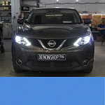 Замена линз на Би-ксеноновые | Nissan Qashqai