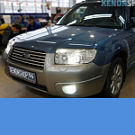 Subaru Forester | Установка Би-ксеноновых линз Hella 3