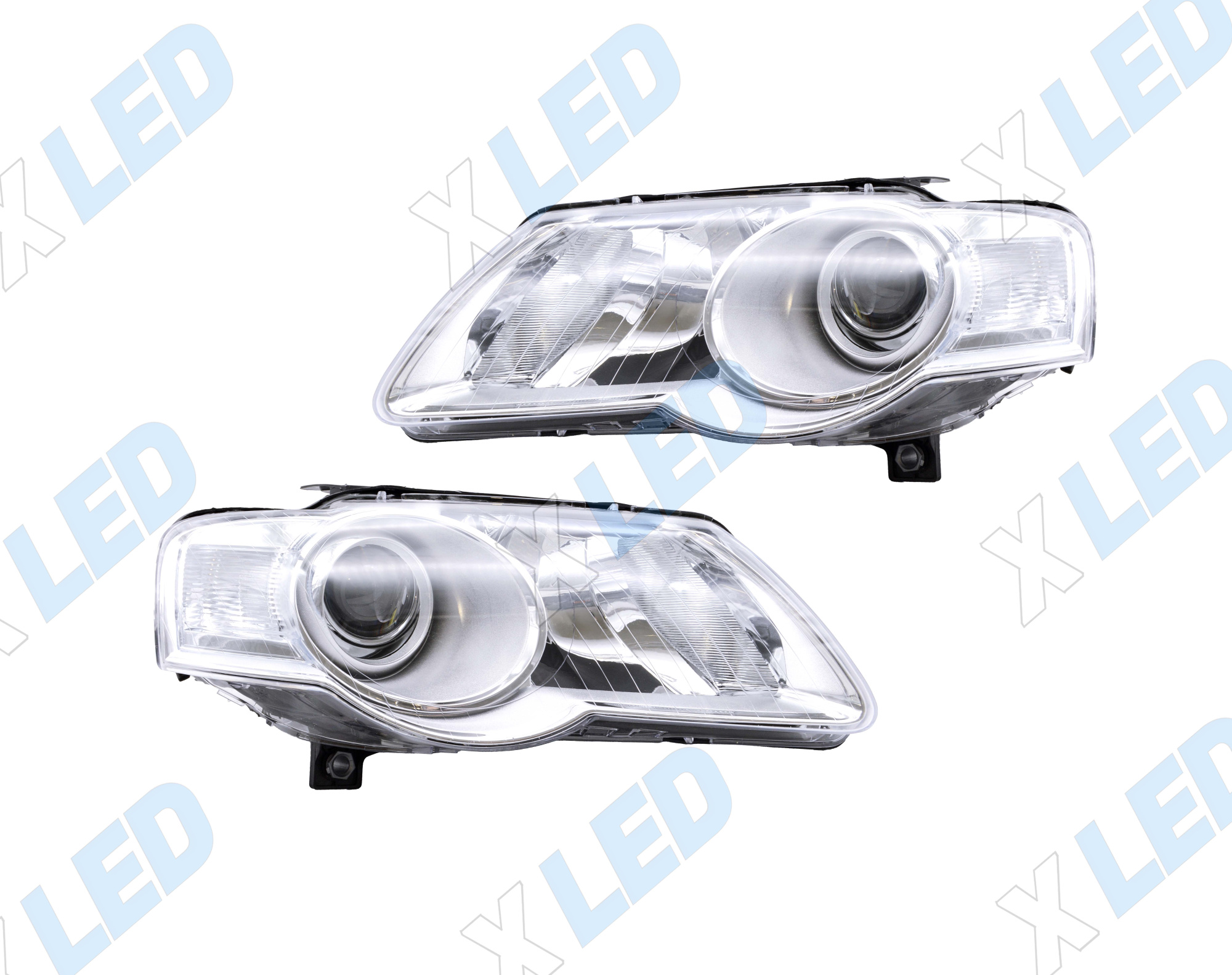 Комплект фар Volkswagen Passat B6 (2005-2011) с bi-led линзами ХV6 X-LED