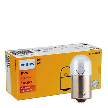 Галогенная лампа R5W Philips Stanrard 12V 12821CP
