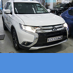 Замена на Би-ксеноновые линзы Hella 3/Mitsubishi Outlander 2018 год