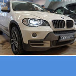 Замена на Би-ксеноновые линзы AL BOSCH 3/BMW X5 E70