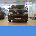 Установка би-ксеноновых линз HELLA  на автомобиль Volkswagen Multivan