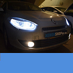 Установка гибкой ленты Renault Fluence
