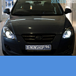 Установка Би-ксеноновых линз Koito Q5 H4 3" | KIA Ceed 2007