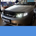 Chevrolet Lacetti 2010 Установка Би-Ксеноновых линз Hella 3R+