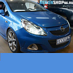 Установка Би-ксеноновых линз HELLA 3/Opel Corsa 2010г.