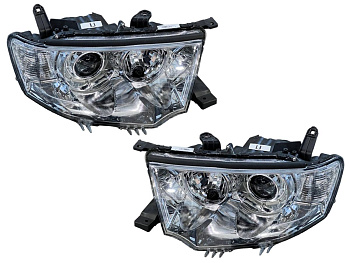 Комплект фар Mitsubishi Pajero Sport (2008-2016) с bi-led линзами Х6 X-LED