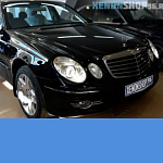 Mercedes E230 Замена на Би-ксеноновые линзы Hella 3R