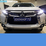 Замена линз на Bi-led | Mitsubishi Pajero Sport