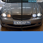 Установили би-ксеноновые линзы HELLA 3 R+Jaguar X Type