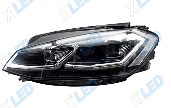 Фара Volkswagen Golf 7 (2012-2017) LED (левая) 