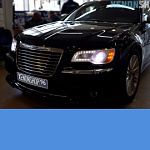 Chryslet 300c Замена на Би-ксеноновые линзы Hella 3