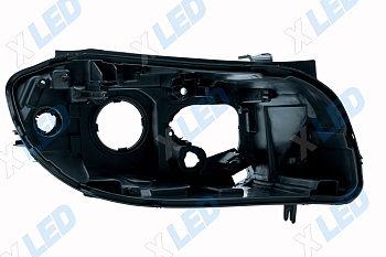 Корпус фары BMW X1 E84 (2009-2012) галоген дорестайлинг (правый)
